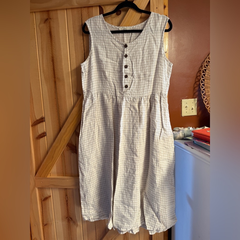 Simply Darling Handmade Linen Dress